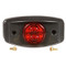 Truck-Lite 30 Series 1 Diode Red Round LED Marker Clearance Light Kit 12-24V with Bracket Mount - 07395
