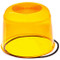 Truck-Lite Yellow Round Polycarbonate Replacement Lens for Strobe 92600Y - 99143Y