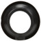 Truck-Lite Narrow Groove Black PVC Open Back Grommet for 10 Series and 2.5 in. Round Lights - 10713