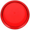 Signal-Stat Red Round Polycarbonate Replacement Lens for Strobes (307R) with Flange Mount - 9720 by Truck-Lite