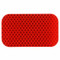 Truck-Lite 2 in. x 3-1/2 in. Red Rectangular Retro-Reflective Tape Reflector with Adhesive Mount - Bulk Pkg - 98176R3