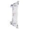 Truck-Lite 10 Series Clear Polycarbonate Ribs Back Bracket Mount Used In 2 in. and 2-1/2 in. Round Shape Lights with 2 Screw Bracket Mount - 10727