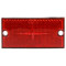 Truck-Lite Red Rectangle Black ABS Reflector - 98035R