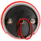 Truck-Lite 80 Series 1 Bulb Red/White Round Incandescent Stop/Turn/Tail Light 12V with Black Bracket Mount - 80461R