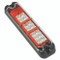 JW Speaker Model 281 2 in. x 9 in. Rectangular LED Stop, Tail, Turn and Backup Light 48V without Flasher - 0339011