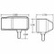 Truck-Lite Universal Clear Rectangular Halogen Snow Plow Light Kit 12V - Bulk Pkg - 80800-3