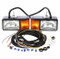 Truck-Lite Universal Clear Rectangular Halogen Snow Plow Light Kit 12V - Bulk Pkg - 80800-3