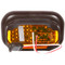 Truck-Lite 45 Series 70 Diode Yellow Rectangular LED Rear Turn Signal Light 24V with Black Grommet - 45063Y