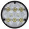 Truck-Lite 8 Diode 4 in. Round 500 Lumen LED Work Light 12-36V - 80220 