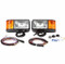 Truck-Lite Universal 2 Bulb Economy Clear Rectangular Halogen Snow Plow Light Kit 12V - Bulk Pkg - 80888-3