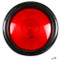 Truck-Lite 40 Series 1 Bulb Red Round Incandescent Stop/Turn/Tail Light Kit 12V - Bulk Pkg - 40302R3