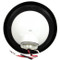 Truck-Lite 40 Series 1 Bulb Yellow Round Incandescent Front/Park/Turn Light Kit 12V with Black PVC Grommet Mount - 40302Y