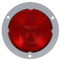 Truck-Lite 40 Series 1 Bulb Red Round Incandescent Stop/Turn/Tail Light 12V with Flange Mount - 40222R