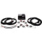 Truck-Lite 4 Bulb Round Clear Hide-A-Way System Lamp Kit 12-24V with Strobe Tube Remote - 92845