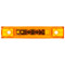 Truck-Lite 35 Series Diamond Shell 1 Diode Yellow Rectangular LED Marker Clearance Light Kit 12V - 35080Y