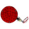 Signal-Stat 24 Diode Red Round LED Single Face Pedestal Light 12V - Bulk Pkg - 2751-3 by Truck-Lite