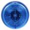 Truck-Lite 30 Series 1 Bulb Blue Round Incandescent Marker Clearance Light 12V - Bulk Pkg - 30200B3