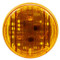 Truck-Lite 30 Series 1 Diode LED Yellow Round Marker Clearance Light 12-24V ECE European Approved - 30273Y