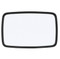 Truck-Lite 6.5 x 10 in. White Stainless Steel Universal Flat Mirror - 97673