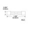 Blue Sea Systems AGC 2 Amp Fuse 32V DC - Pack 25 - 5206100
