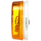 Truck-Lite Super 10 Series 1 Bulb Yellow Round Incandescent Reflectorized Marker Clearance Light 12V - Bulk Pkg - 10208Y3