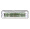 Truck-Lite 19 Series 2 Diode Clear Red Rectangular LED Marker Clearance Light 12V with P2 Male Pin - 19251R