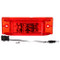 Truck-Lite 21 Series PC Red Rectangular 8 Diode LED Marker Clearance Light Kit 12V Fit N Forget M/C - 21075R