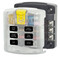 Blue Sea Systems ST Blade Fuse Block 32V DC with 6 Circuits with Cover - 5028