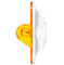 Truck-Lite 60 Series 1 Bulb Yellow Oval Incandescent Side Turn Signal Light 12V - Bulk Pkg - 60215Y3