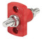 Blue Sea Systems Red Terminal Feed Through Connector 3/8 in.-16 Studs - 2204