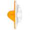 Truck-Lite 60 Series 1 Bulb Yellow Oval Incandescent LLV Stop/Turn/Tail Light Kit 12V Reflectorized - Bulk Pkg - 60024Y3