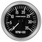Stewart Warner Deluxe Mechanical Tachometer 0-3500 RPM 12V 3-3/8 in. 1 to 1 Ratio - 82691
