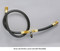 Yellow Jacket Plus II Heavy-Duty Combination Charging/Vacuum Hose 3/8 in.  - Black - 15660