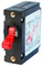 Blue Sea Systems A-Series Red Toggle Circuit Breaker Single Pole 50A - 7229