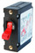 Blue Sea Systems A-Series Red Toggle Circuit Breaker Single Pole 65V DC 10A - 7205