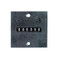ENM 6-Digit Two-Hole Panel Mount Electrical Counter 24V DC with Diode - E6B628GM36