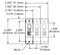 Blue Sea Systems Triple Pole C-Series White Toggle Circuit Breaker 300A - 7271