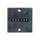 ENM 6-Digit Two-Hole Panel Mount Electrical Counter 4.5V DC with Diode - E6B631GM36