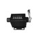 ENM 5-Digit Miniature Ratchet Driven Mechanical Counter I - Left Hand Shaft/Top Going - Base Mount - M39CA50C