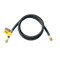 Yellow Jacket PLUS II Heavy Duty Combination Charging/Vacuum Hose D-60 in. Black 5/8 in. x 5/8 in. - 16060