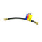 Yellow Jacket PLUS II 1/4 in. Heavy Duty Charging Hose with HCS-12 in. Straight x Straight - Black - 15412