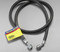 Yellow Jacket 48 in. Ammonia Charging Hose NHA-48 1/4 in. Straight Flare x 1/4 in. 45 Degree - 16848