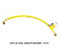Yellow Jacket PLUS II B 3/8 in. Charging Hose 75 ft. BBA-900 3/8 in. Straight x 3/8 in. 45 Degree - Yellow - 18275