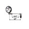 Unity 330 Series H3 Halogen 6 in. Spotlight Chrome with 6 1/2 in. Exposed Shaft and 12 in. Center to Center - 330A