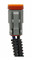 MEI Sanden Deutsch Male Connector Pigtail - 17 in. Leads - 1557M