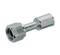 MEI Female O-Ring Straight Steel Fitting No. 12 x Hose No. 10 without Port - Beadlock - 4432S