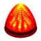 Heavy Duty Lighting 2 in. 10 LED Red  Beehive Clearance Marker Light 100mA with Clear Lens - HD20310RC