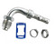 MEI 90 Deg. Male O-Ring Burgaclip Steel Fitting No. 8 x Hose No. 8 Reduced without Port - 4399BC