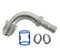 MEI 90 Deg. Male O-Ring Burgaclip Steel Fitting No. 12 x Hose No. 12 Reduced without Port - 4416BC