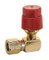 MEI Steel Retrofit Adapter 3/16 in. (3/8 in. -24) to 16mm - Red Cap High Side - 5560